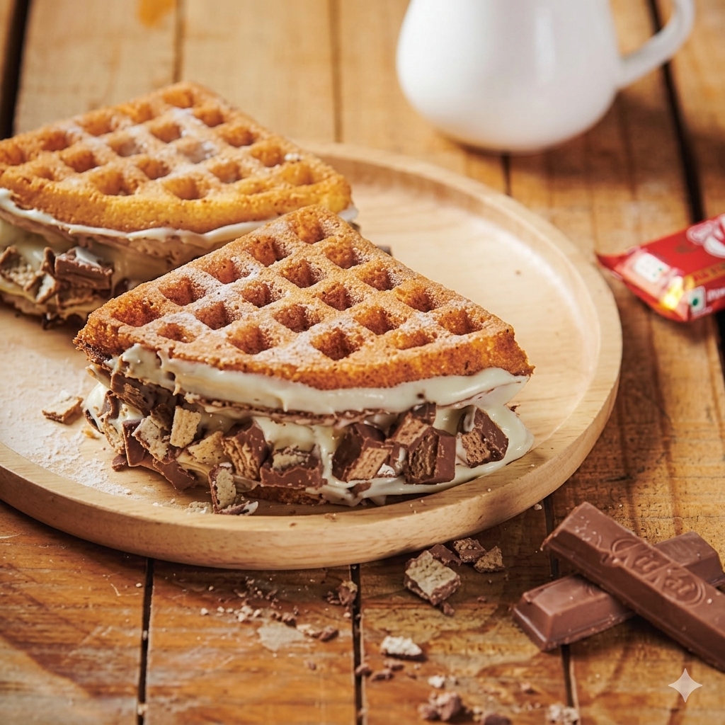 Best Waffles in Udaipur – Crispy, Sweet & Irresistible | Santej Cafe Restro