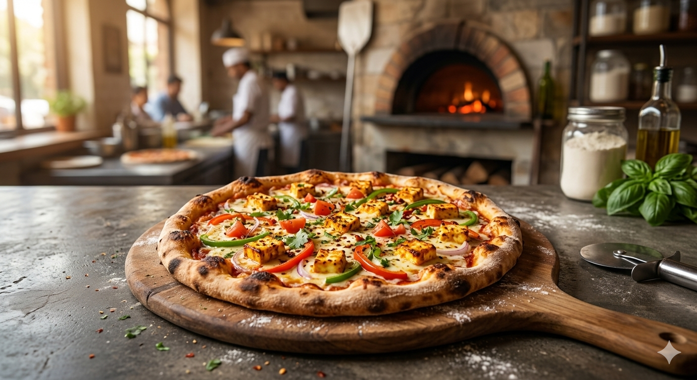 Cheesy Charm: Irresistible Italian Pizza Pleasure